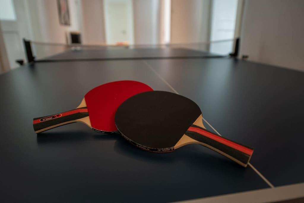 150Qm Loft, Tischtennis, Dart, Tischkicker ฮัมบูร์ก ภายนอก รูปภาพ