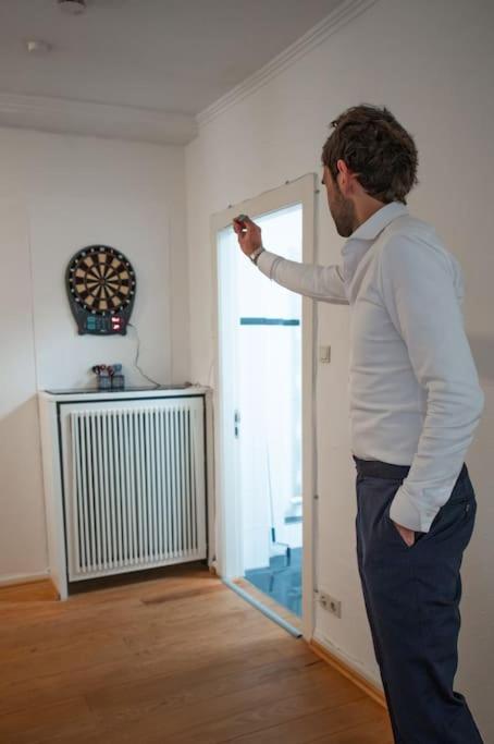 150Qm Loft, Tischtennis, Dart, Tischkicker ฮัมบูร์ก ภายนอก รูปภาพ