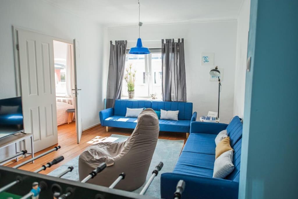 150Qm Loft, Tischtennis, Dart, Tischkicker ฮัมบูร์ก ภายนอก รูปภาพ